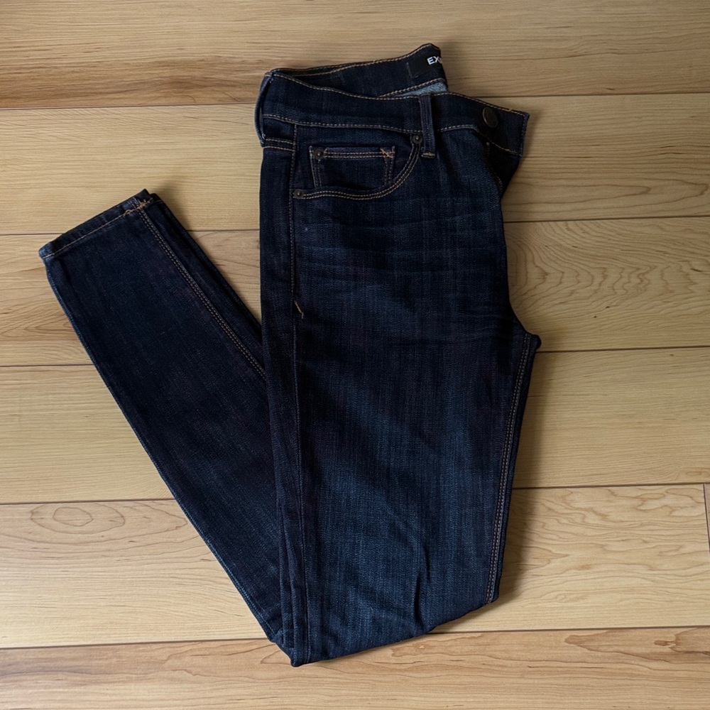 Dark Wash Denim Jeans